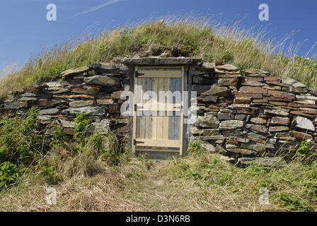 Caveau, Elliston, Terre-Neuve Banque D'Images