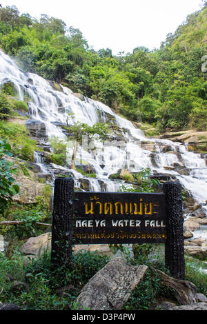 Maeya automne eau de Chiang Mai Thaïlande Banque D'Images