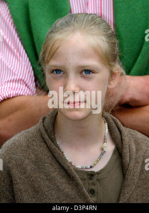 La Princesse Luisa Maria de Belgique est représentée au cours d'une réception au château de Laeken, près de Bruxelles, Belgique, le dimanche 03 septembre 2006. Plus de 600 bénévoles et les jeunes socialement actifs entre 16 et 21 de l'ensemble du pays ont été invités à se joindre à l'accueil avec également un programme de spectacle. Photo : Albert Nieboer. Les Pays-Bas Banque D'Images