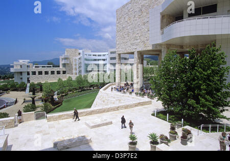 Getty Center, Los Angeles, Californie, USA. Banque D'Images