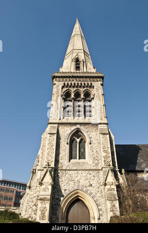 L'église Saint Sauveur, Chalk Farm, London, UK Banque D'Images