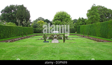 Le jardin du poisson à Arley Hall Cheshire England UK Banque D'Images