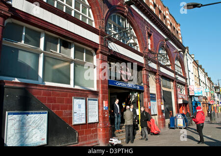 La station de métro Camden Town, Camden Town, NW1, London, UK Banque D'Images