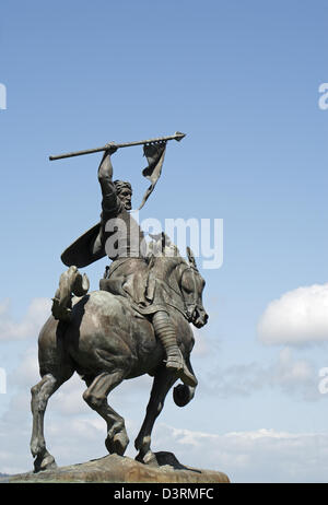 Statue du Cid par Anna Hyatt Huntington, San Francisco, California, USA Banque D'Images