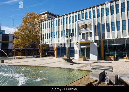 L'Assemblée législative de la Loi sur la construction en place municipale. Canberra, Territoire de la capitale australienne (ACT), l'Australie Banque D'Images