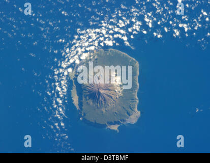 Tristan da Cunha Île dans l'Océan Atlantique sud Banque D'Images