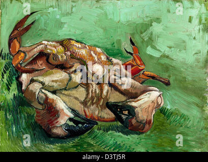 Vincent van Gogh, un crabe sur le dos 1889. Huile sur toile. Van Gogh Museum, Amsterdam, Pays-Bas. Banque D'Images