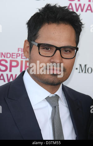 MICHAEL PENA 2013 Film Independent Spirit Awards BEACH SANTA MONICA CALIFORNIA USA 23 Février 2013 Banque D'Images