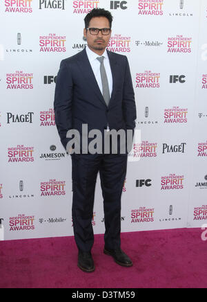 MICHAEL PENA 2013 Film Independent Spirit Awards BEACH SANTA MONICA CALIFORNIA USA 23 Février 2013 Banque D'Images