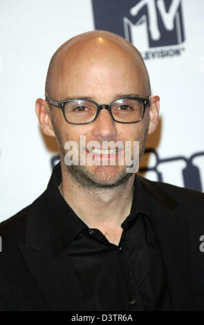 US-chanteur Moby pose sur le tapis rouge au Centre Bella pendant les MTV Europe Music Awards 2006 à Copenhague, Danemark, 02 novembre 2006. Photo : Hubert Boesl Banque D'Images