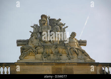 Détails de l'Alte Nationalgalerie (ancienne Galerie Nationale) Berlin, Allemagne Banque D'Images