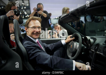 Hambourg, Allemagne, Michael Macht, président et chef de la direction de Porsche AG Banque D'Images