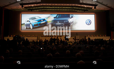 Hambourg, Allemagne, Volkswagen AG Assemblée Générale Annuelle des Actionnaires Banque D'Images