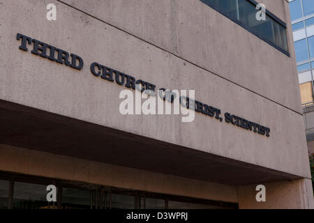 La troisième Église de Christ Scientist - Washington, DC Banque D'Images