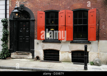 Dennis Severs house, Folgate street, Spitalfields, Londres, UK . Banque D'Images