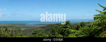 La rivière Daintree bouche, Far North Queensland, Australie Banque D'Images