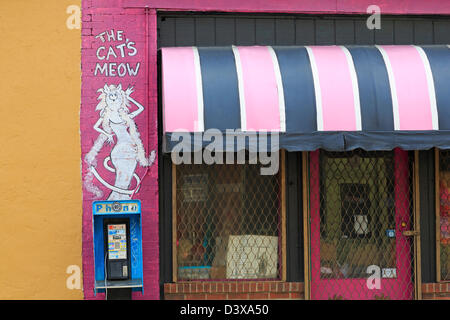 A conserver dans l'ancien centre-ville, Knoxville, Tennessee, USA Banque D'Images