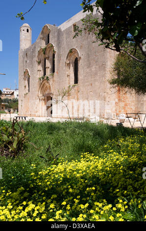 L'ancienne cathédrale de Notre Dame de Tartous. Banque D'Images