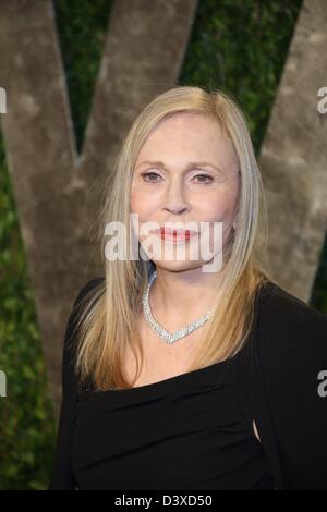 Los Angeles, USA. 24 février 2013. NewsUS l'actrice Faye Dunaway arrive pour le Vanity Fair Oscar Party Tour au coucher du soleil à West Hollywood, Los Angeles, USA, 24 février 2013. Photo : Hubert Boesl/dpa/Alamy Live News Banque D'Images