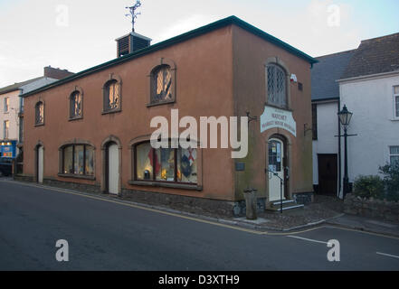 Maison-musée historique du marché des capacités, Watchet, Somerset, Angleterre Banque D'Images