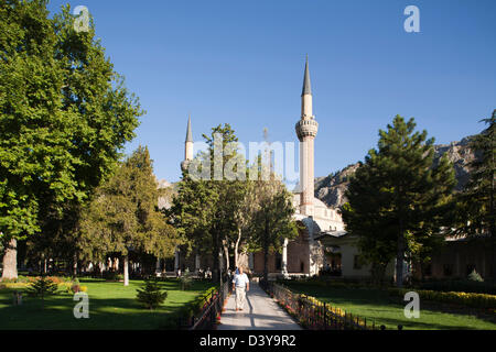 Mosquée Sultan beyazit II, Amasya, Anatolie, Turquie, Asie Banque D'Images