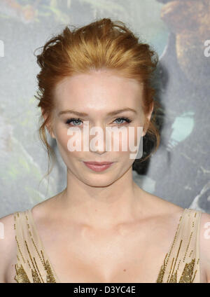 Los Angeles, Californie, USA. 26 février 2013. Eleanor Tomlinson assistant à la première de Los Angeles '' Jack the Giant Slayer'' tenue à l'Théâtre chinois de Grauman à Los Angeles, Californie le 26 février 2013. Crédit Image : 2013(Photo : D. Long/Globe Photos/ZUMAPRESS.com/Alamy Live News) Banque D'Images