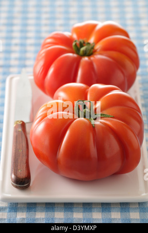 Deux tomates Banque D'Images