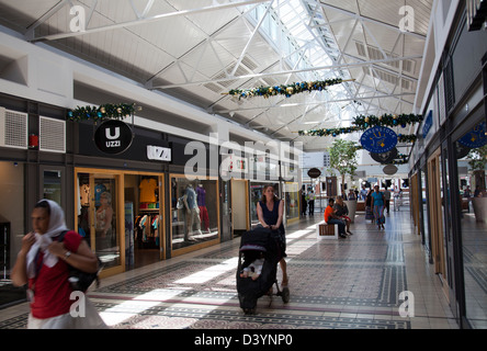 Communes du cap Quai Victoria Shopping Centre dans le secteur riverain - Cape Town - Afrique du Sud Banque D'Images