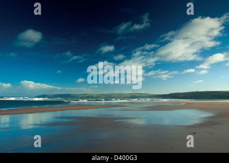 Thortonloch Beach sur la façon de John Muir, Thortonloch, East Lothian Banque D'Images