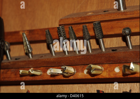 Router bits Banque D'Images