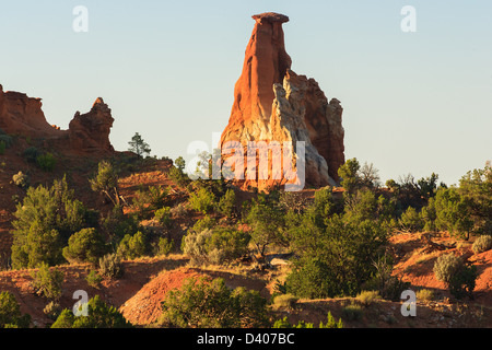 Paysage distinct connu sous le nom de Kodachrome Basin State Park, près de la ville de Cannonville - comté de Kane, Utah Banque D'Images