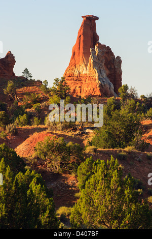 Paysage distinct connu sous le nom de Kodachrome Basin State Park, près de la ville de Cannonville - comté de Kane, Utah Banque D'Images