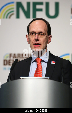 John Cridland, CBE, directeur général de l'IBC Banque D'Images