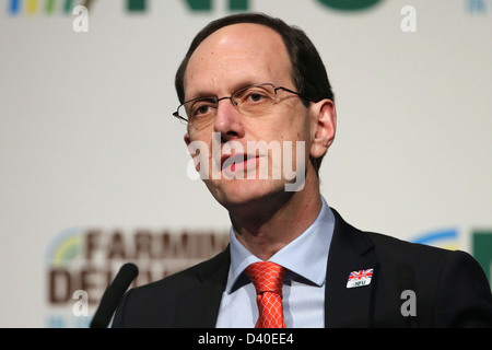 John Cridland, CBE, directeur général de l'IBC Banque D'Images