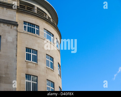 Porte ouest, un bâtiment classé Grade II dans le centre de Bristol, Angleterre. Banque D'Images