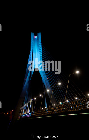 Le pont suspendu de la rivière Boyne Irlande Drogheda Banque D'Images