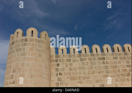 Sousse Tunisie grande mosquée remparts Banque D'Images