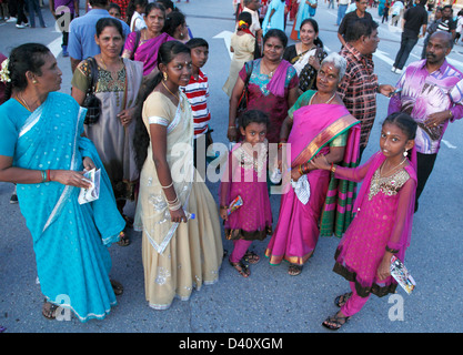 La Malaisie, Kuala Lumpur, pongal, tamoul, festival, les gens, Banque D'Images