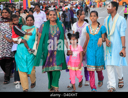 La Malaisie, Kuala Lumpur, pongal, tamoul, festival, les gens, Banque D'Images