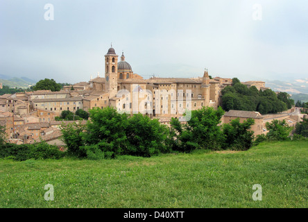 Voir d'Urbino en Italie Banque D'Images