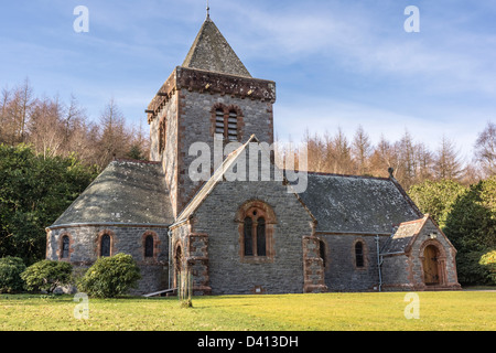 La construction, l'Église, l'église paroissiale de Southwick, Dumfries & Galloway Banque D'Images