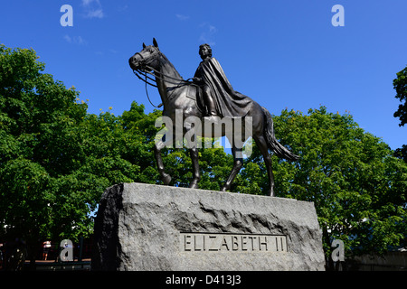 Monument de la reine Elizabeth II Ottawa Ontario Canada Capitale nationale Banque D'Images