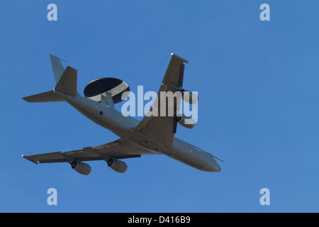 Boeing E3D Sentry de la Royal Air Force Banque D'Images