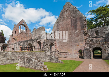 L'Ecosse, Scottish Borders, Abbaye de Dryburgh Banque D'Images