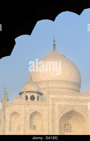 Taj Mahal Close Up Banque D'Images