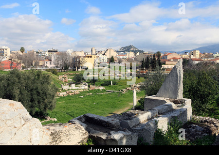 Grèce Athènes attika les ruines du kerameikos Banque D'Images