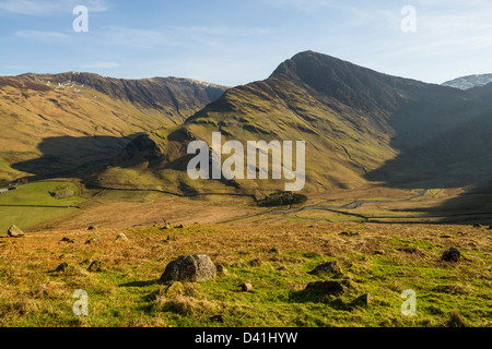 Fleetwith Pike Buttermere, Cumbria, Parc National de Lake District, England, UK Banque D'Images