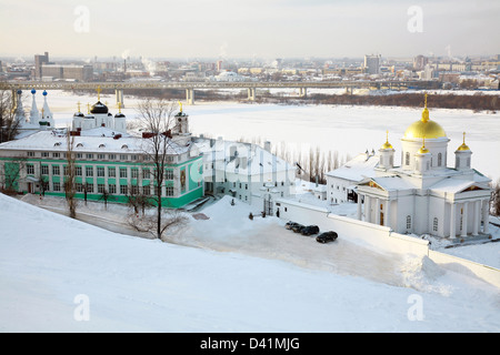 Annonciation (Blagoveschensky) Monastère de Nizhny Novgorod, Russie Banque D'Images