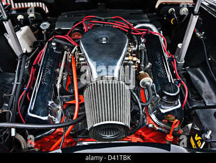 Moteur de la Batmobile, Close up, détail Banque D'Images