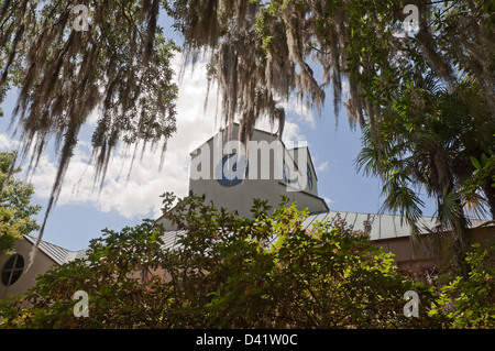Mepkin Abbey est une communauté de moines Trappist-Cistercian catholique romaine située sur la rivière Cooper juste au nord de Charleston SC. Banque D'Images